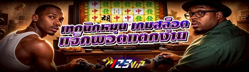 เทคนิคหมุน เกมสล็อต แจ็คพอตแตกง่าย